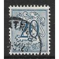 BELGIUM 1951 BELGIUM LION 20c BLUE SG 1333 FINE...