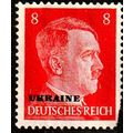 Ukraine 1941 German Empire Ukraine OP 8Pf MNG U...