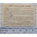 1910 postcard A Heelan'mans Love Letter