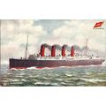 Cunard RMS MAURETANIA Tuck Oilette Postcard (9268)
