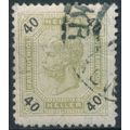 Emperor Franz Josef I: 40h - Austria 1899 - FH ...