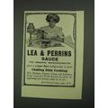 1908 Lea & Perrins Worcestershire Sauce Ad