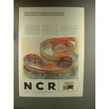 1967 NCR 400 Electronic Accounting System Computer Ad