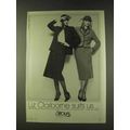 1979 Liz Claiborne Fashion Ad - All Occasion Suit