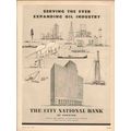CITY NATIONAL BANK 1953 Houston serving expand ...