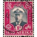 SOUTH AFRICA, George VI, Royal Visit, red 1947, 1d