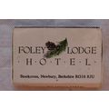 Matchbox - Foley Lodge Hotel, Stockcross, Newbury