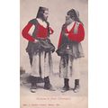 Italy Sardegna Costume Old Postcard