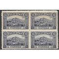 1921 Michel 156 - MNH (**) - block of 4