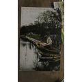 1906 fr Gaines Postcard - Boat house, Roundhay ...