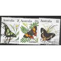 1981 3 different values - fine used (o)