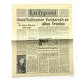 Original WW2 British Air Drop Leaflet. - Code G...