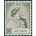 Basutoland 1948 10s grey-olive Silver Wedding S...