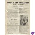 1948 CORN.J.DEN HOLLANDER FLORA " BLUBFARMS "