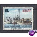 SG469 10 n.p. Tema Harbour.Fine Used.nb12b