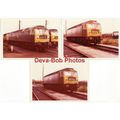 3 Railway Photos BR Class 47 WESTBURY DEPOT 197...