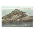 NICE PRINTED POSTCARD OF MUMBLES LIGHTHOUSE SWA...