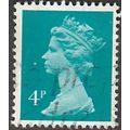 1971-96 Machin . 4p.Value. Greenish-Blue. Two P...