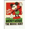 Walt Disney MICKEY MOUSE The Moose Hunt Postcar...