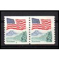 2280a 25c U.S. Flag Fine MNH CNP Left 8 PA1039