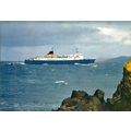 Sealink UK MV ANTRIM PRINCESS Postcard (J. Arth...