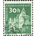 CZECHOSLOVAKIA, Pernstejn castle, green 1960, 3...