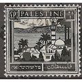 Palestine 1942 SG111 £P1 Black Fine Used .