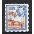 Fiji - 1938-55 - 1d Brown & Blue (sg250) Mint H...