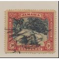 Jamaica Stamp Scott #32, Used, Pen Cancel