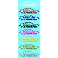 Great Lakes Panthers 1.4" x 5" Club Decal-Messa...
