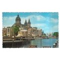 SCHREIERSTOREN AND ST. NICOLAS CHURCH , AMSTERD...