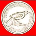 DRESSED QUEEN (1955-1965): NEW ZEALAND ★ 6 PENC...