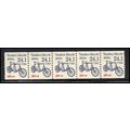 2266 24.1c Tandem Bicycle Fine MNH Dry Gum PNC ...
