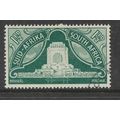 SOUTH AFRICA 1949 1 1/2d MONUMENT BLUE GREEN SG...