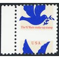 2877, MNH 4¢ Make-up Rate Misperforated Freaky ...