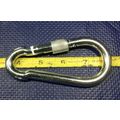 4.5'' Heavy Duty Steel Metal Screw Lock Carabin...