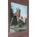 J.G Charlton Postcard - Canterbury Cathedral fr...