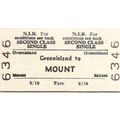 Northern Ireland Railways Edmondson Ticket - Gr...