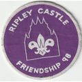 Scout Badge UK - Friendship 1998 Ripley Castle ...