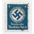 EMPIRE GERMANY 1934 OFFICIAL SWASTIKA MEDALLION...