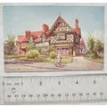 pre 1918 postcard Port Sunlight, Village Post O...