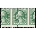 525, Mint NH 1¢ Scarce Large Misperfed Error Pa...