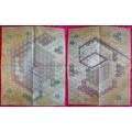 Two Unused BattleTech Paper Maps CBT Large Moun...