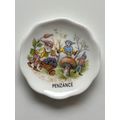 MINIATURE BONE CHINA PLATE - PENZANCE PIXIES