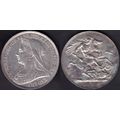 Great Britain. Queen Victoria. Crown 1897. DY23760