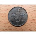 Sweden 1947 2 Ore Coin