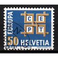 Zwitserland Europa Cept 1963 gestempeld..