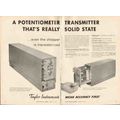 taylor instrument companies 1962 potentiometer ...