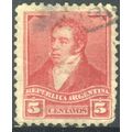 Argentina 1892 - SG146 - 5c red - Rivadavia - used