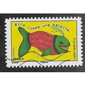 FRA 2015 (68c) 'PROVERBS - LAUGHING LIKE A WHAL...